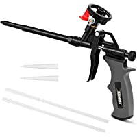 KOHREE - Pistola de espuma de poliuretano profesional- incluye accesorios- color negro